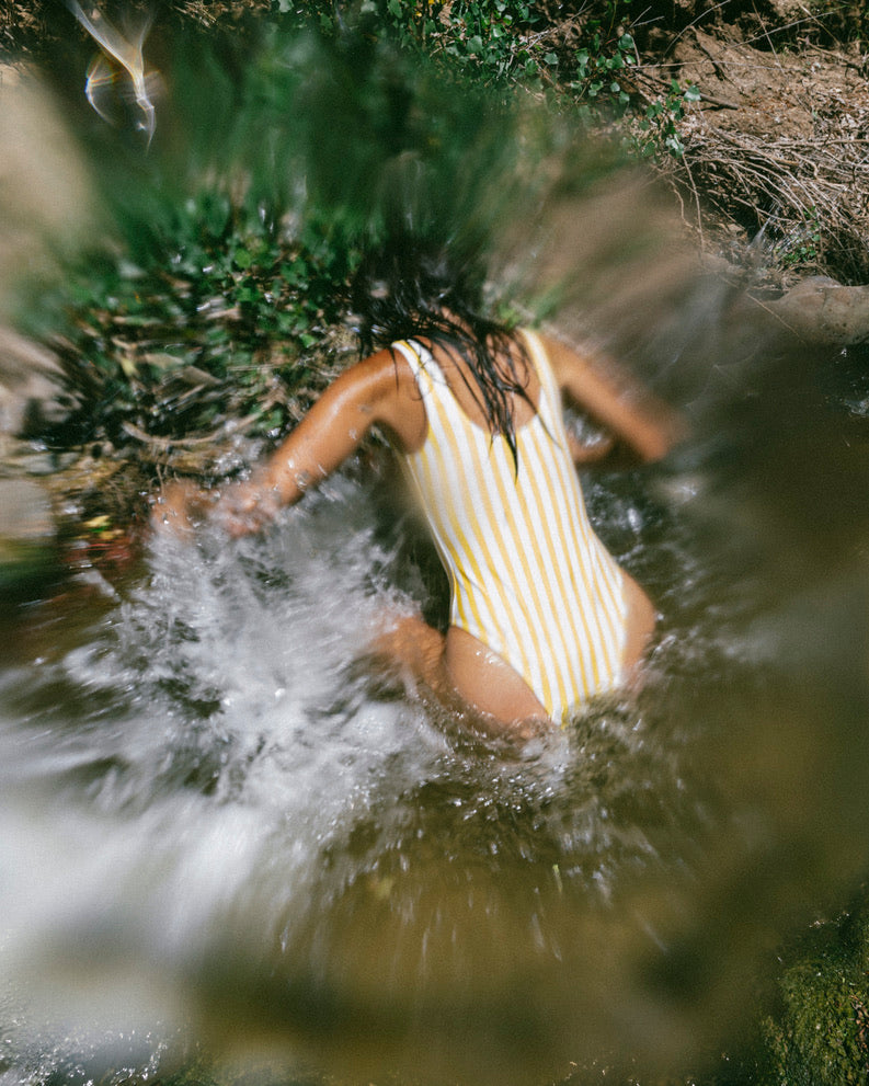 The Tropicana Swimsuit - Yellow