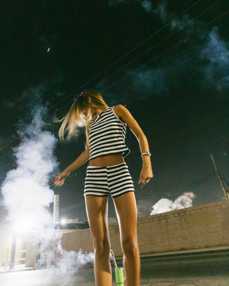 The Dallas Tank - Navy Blue