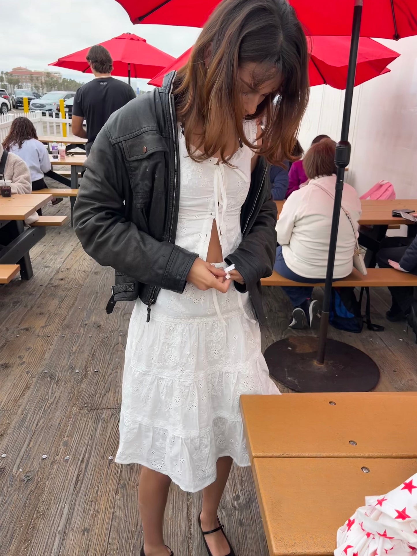 The Delilah Midi Skirt - White