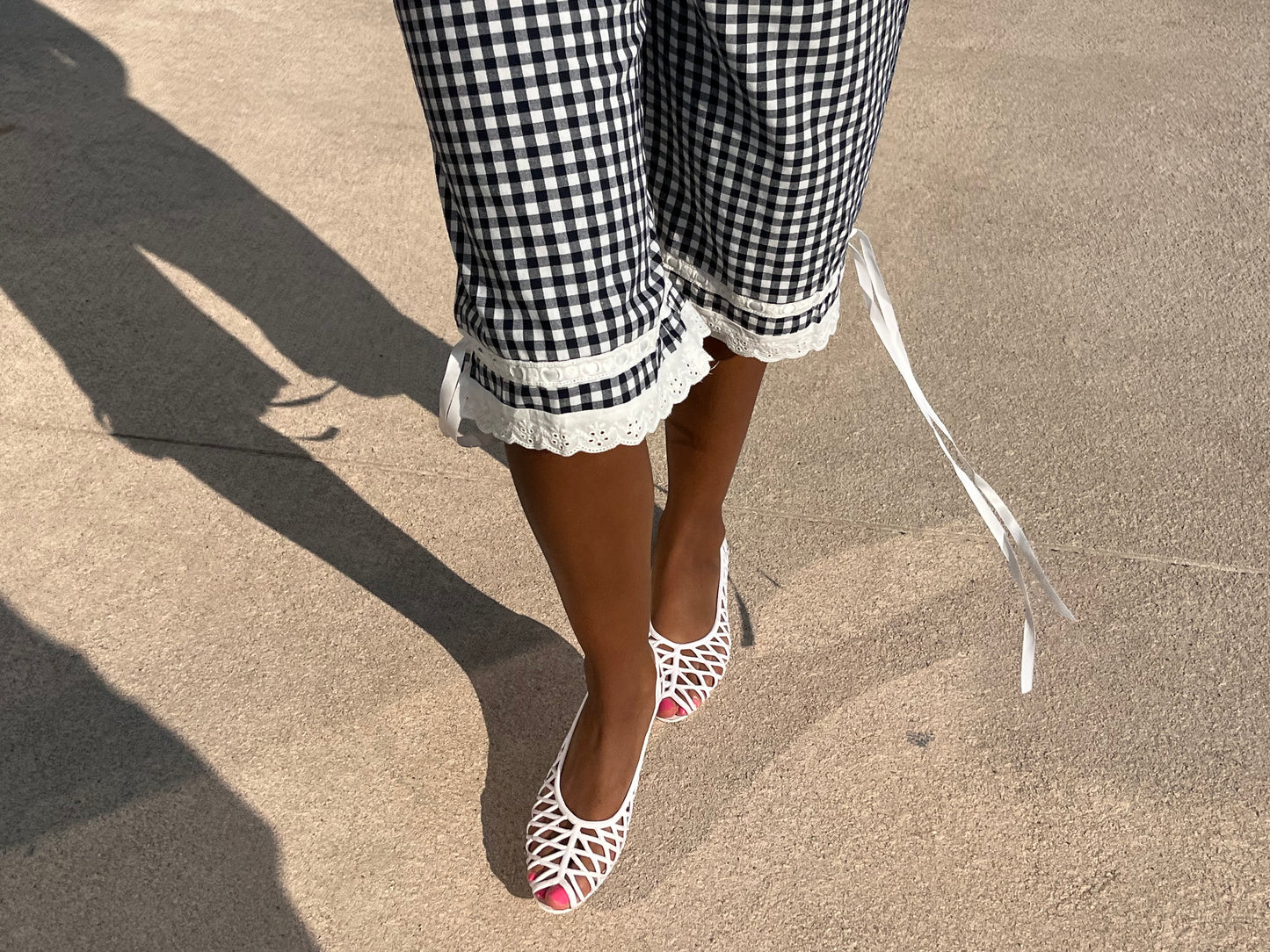 The Nancy Bloomers - Navy Gingham
