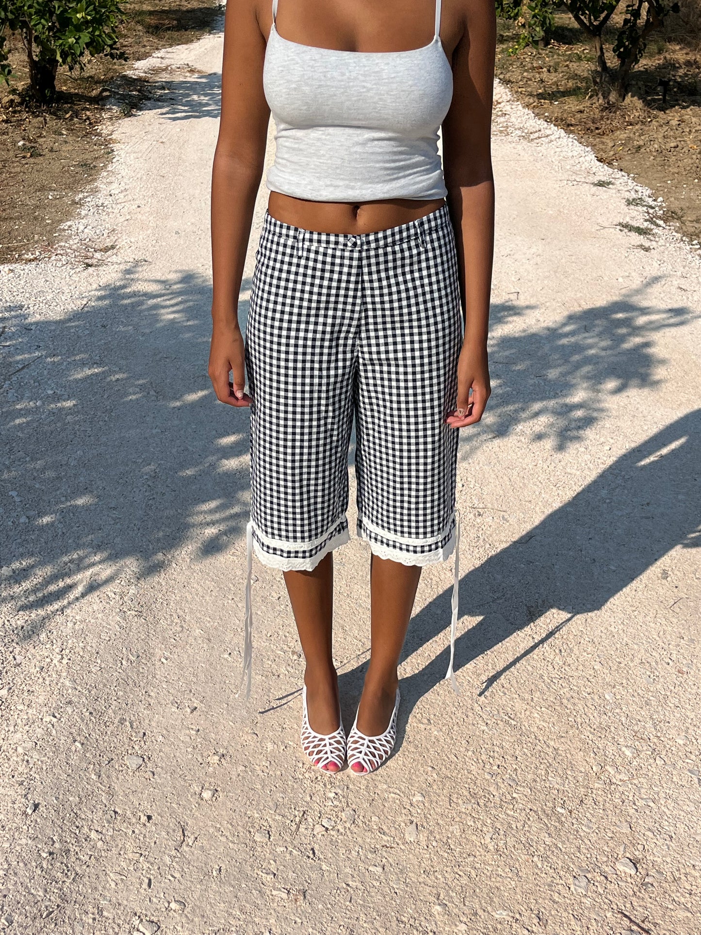 The Nancy Bloomers - Navy Gingham