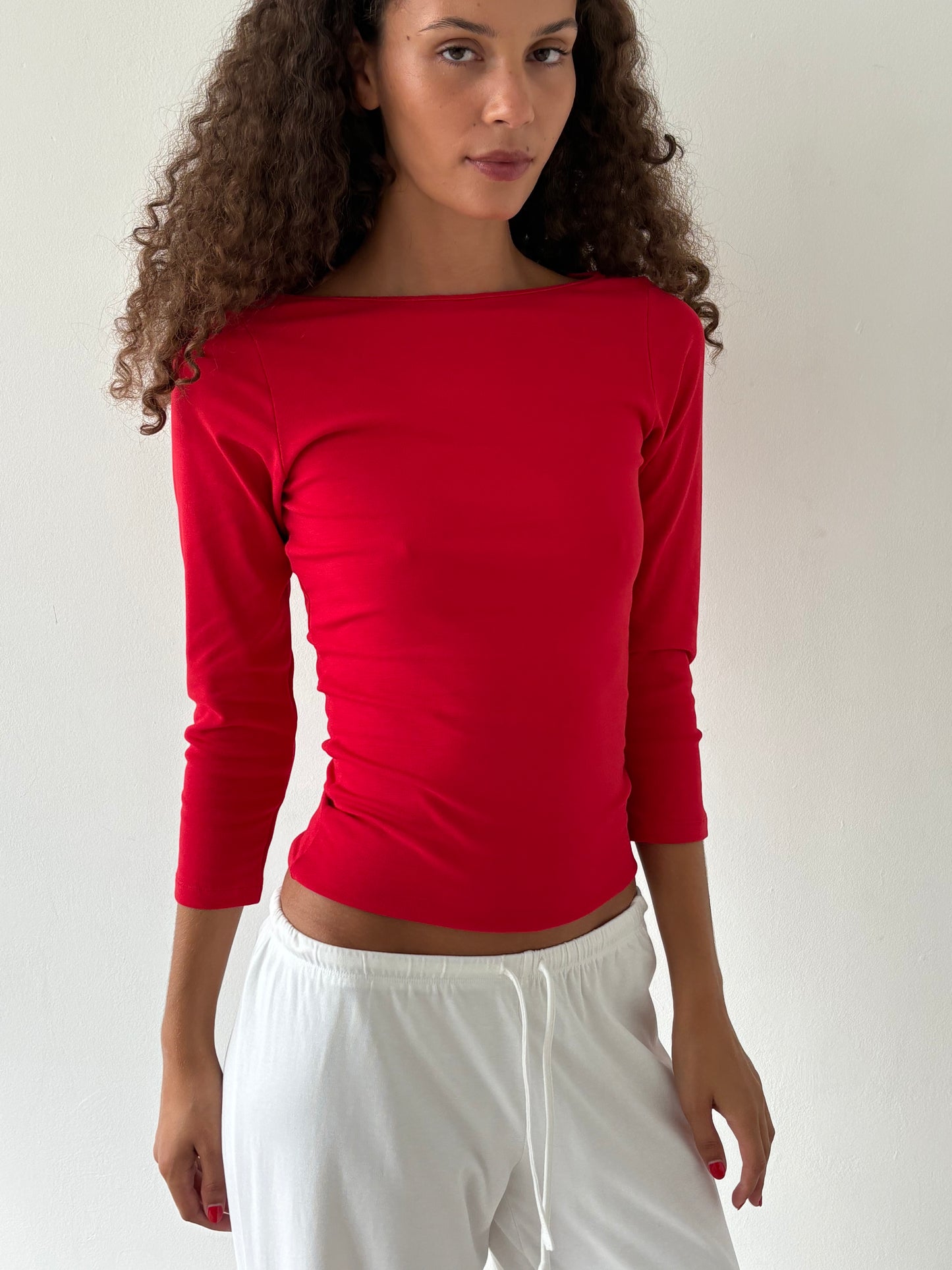 The Camille Top - Red