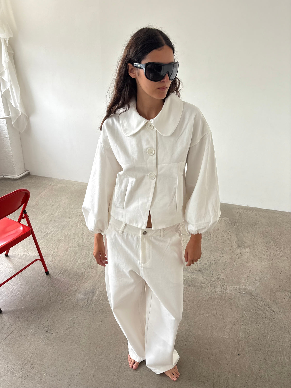 The Harlan Jeans - White