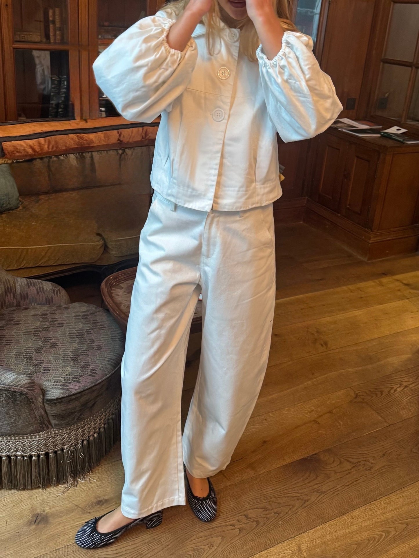 The Harlan Jeans - White