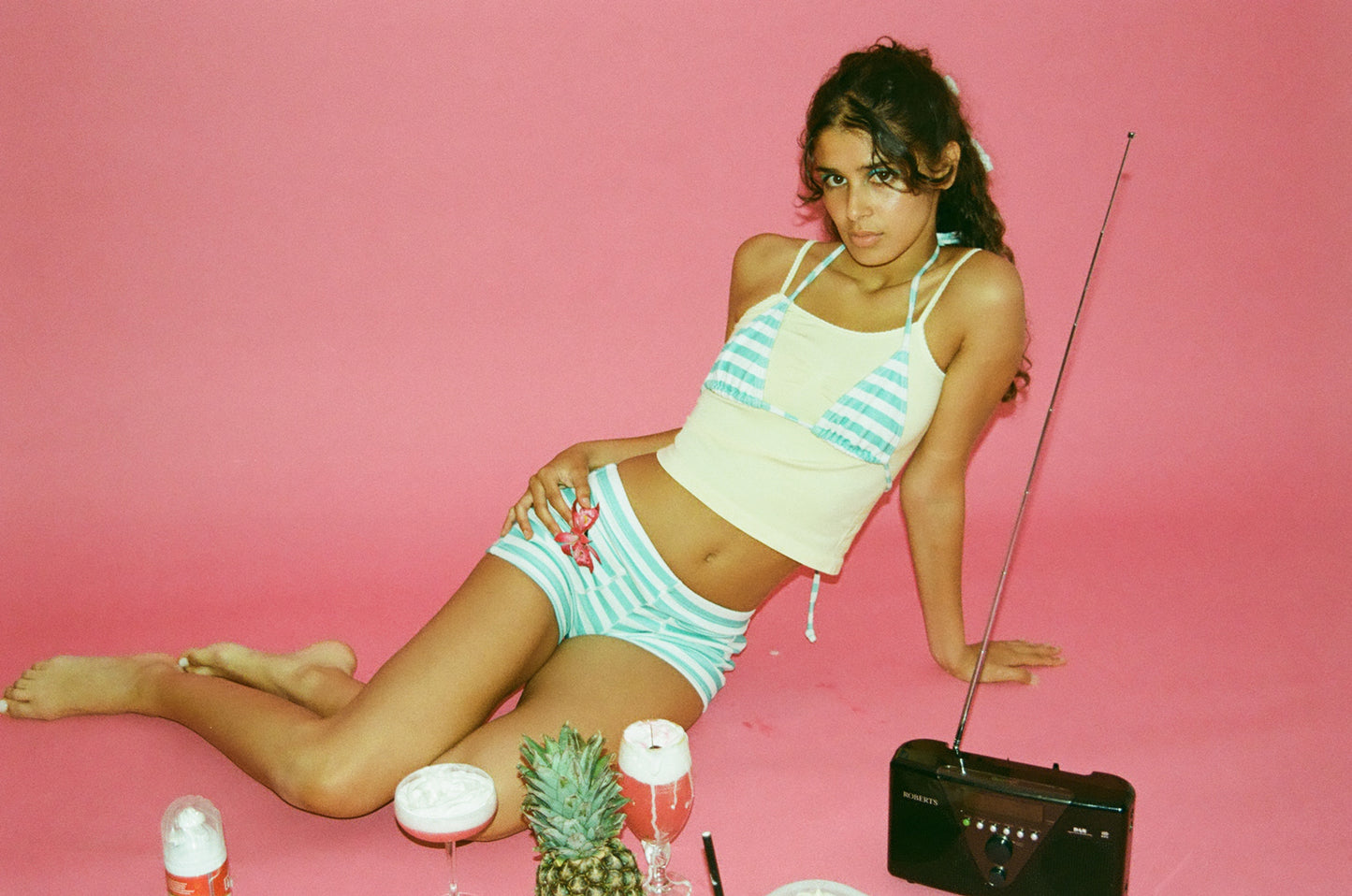 The Tropicana Shorts - Turquoise