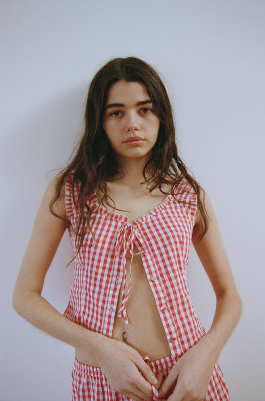 The Bonnie Corset- Red