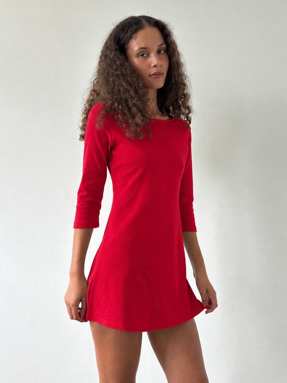 The Ottoline Dress - Red