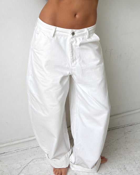 The Harlan Jeans - White