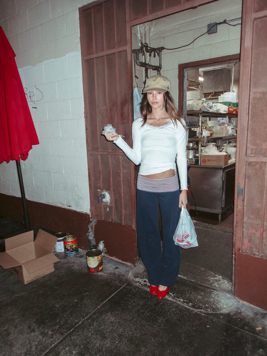 The Uma Trousers - Navy