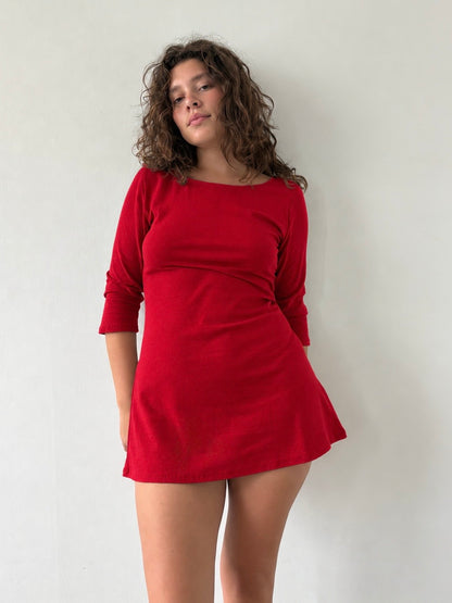 The Ottoline Dress - Red
