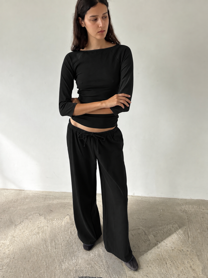 The Camille Trousers - Black