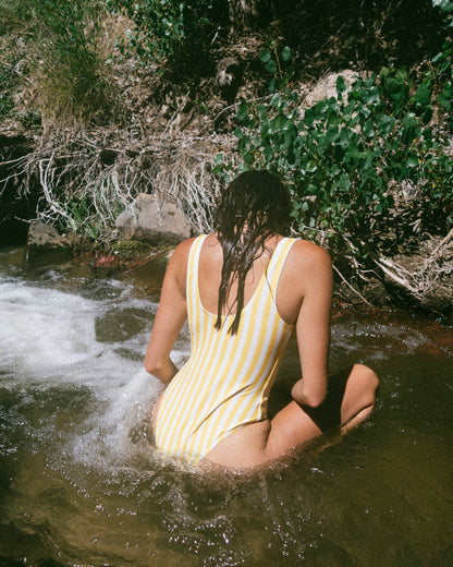 The Tropicana Swimsuit - Yellow