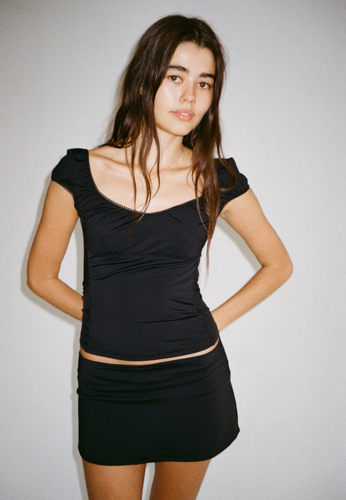 The Isla Skirt - Black