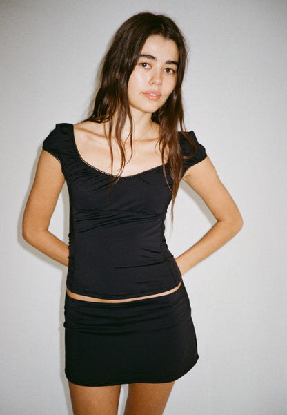 The Isla Skirt - Black