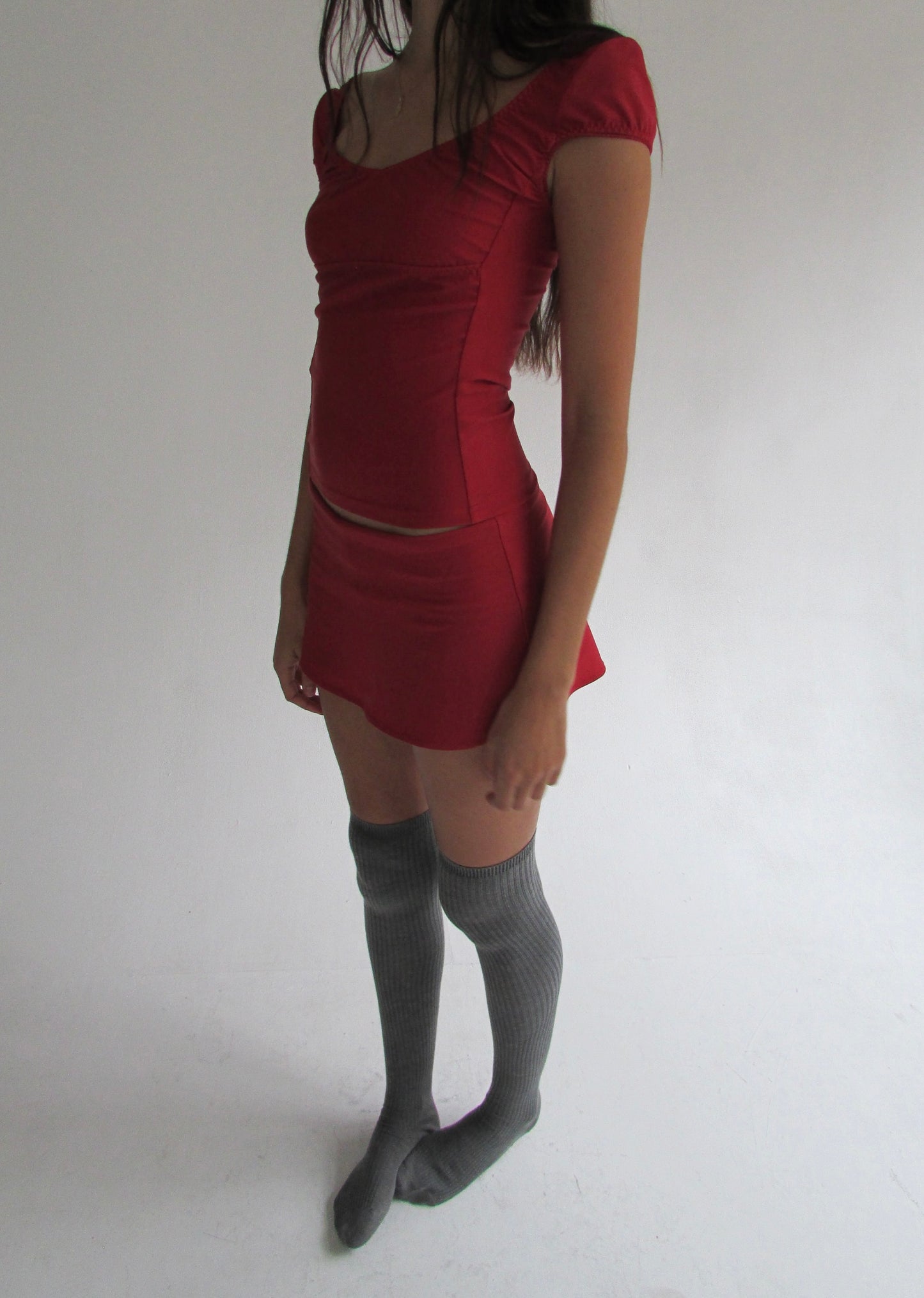 The Isla Skort - Red