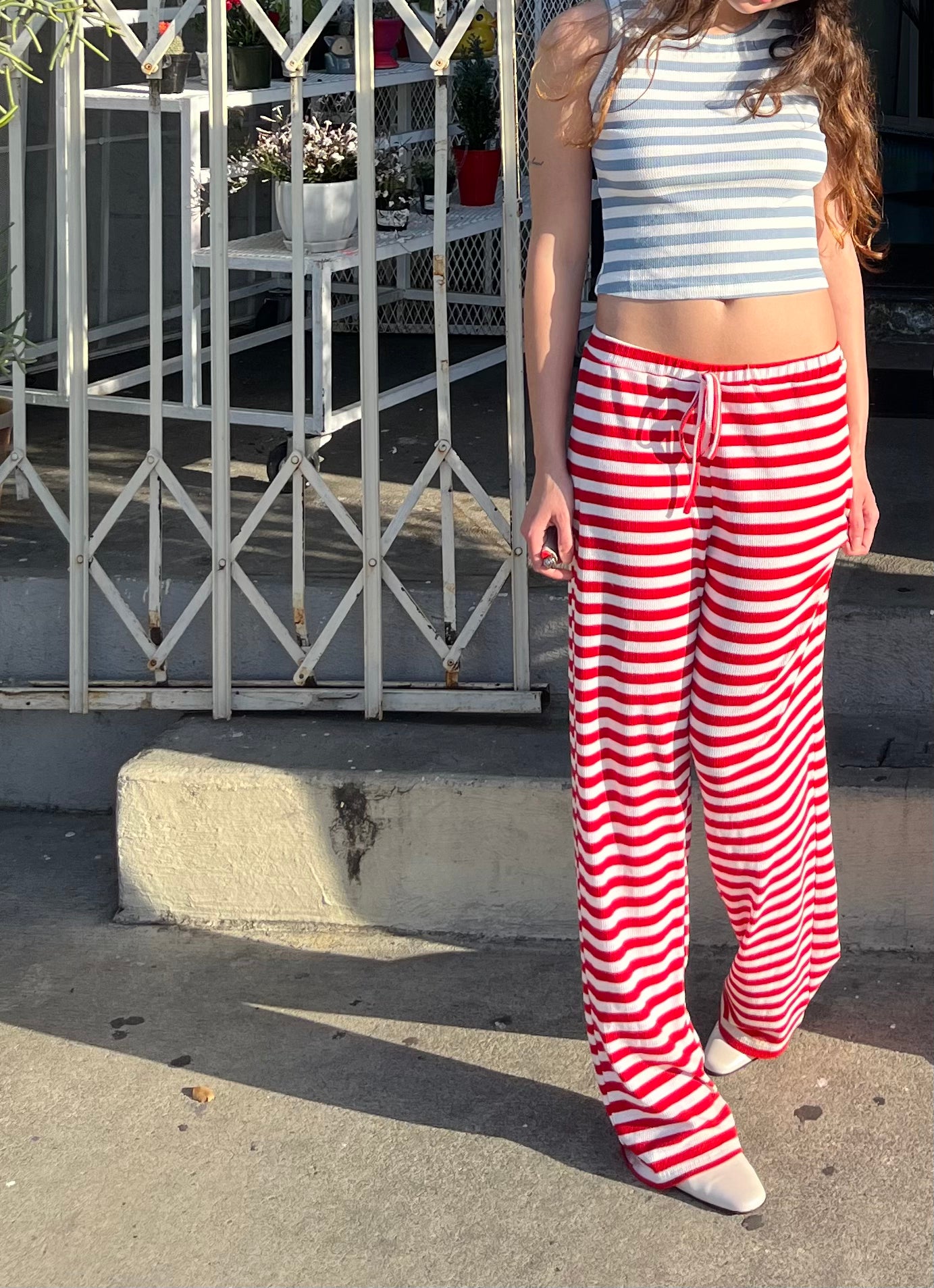 The Dallas Trousers Red