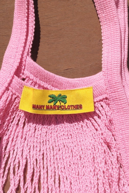 The Net Beach Bag - Bubblegum Pink