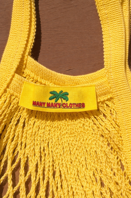 The Net Beach Bag - Yellow