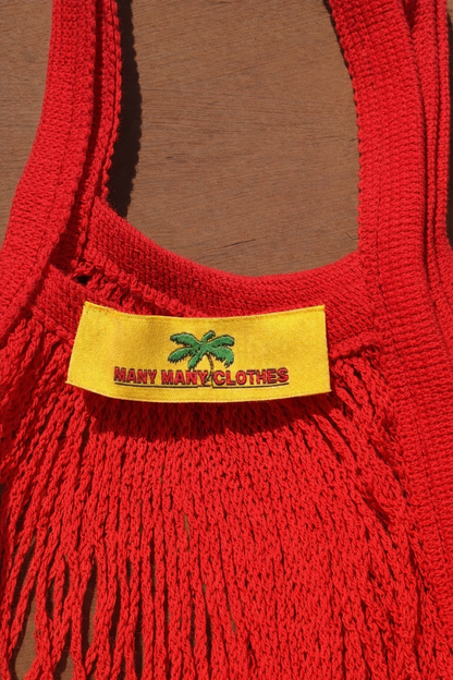 The Net Beach Bag - Red