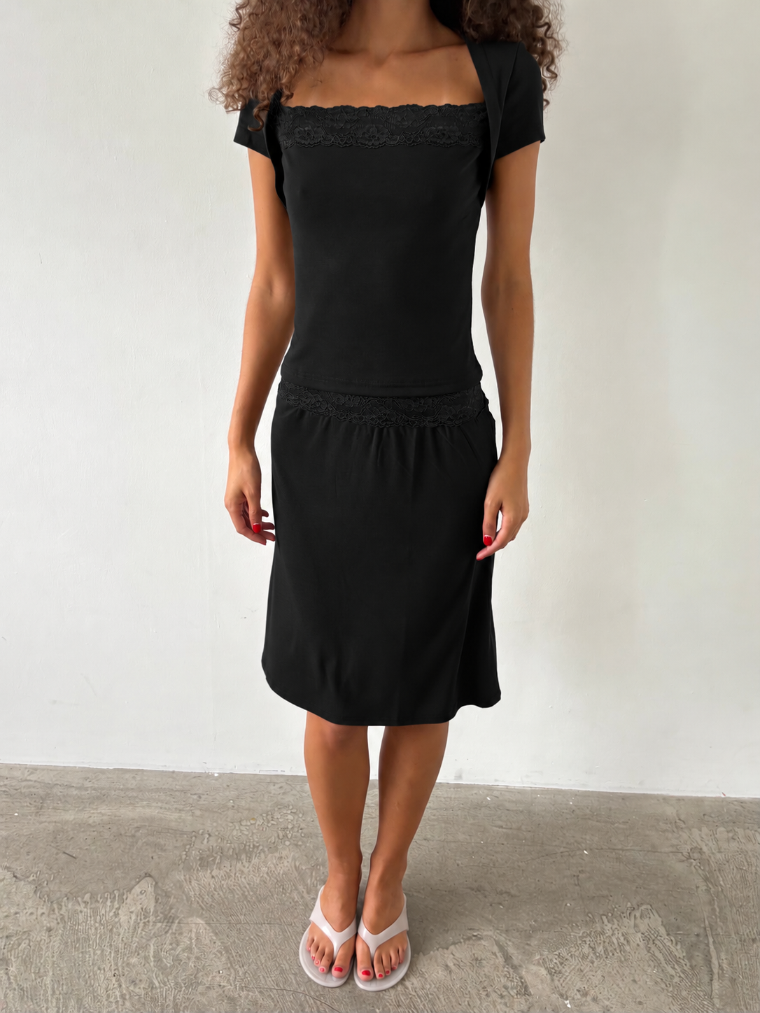 The Mimi Lace Bolero - Black