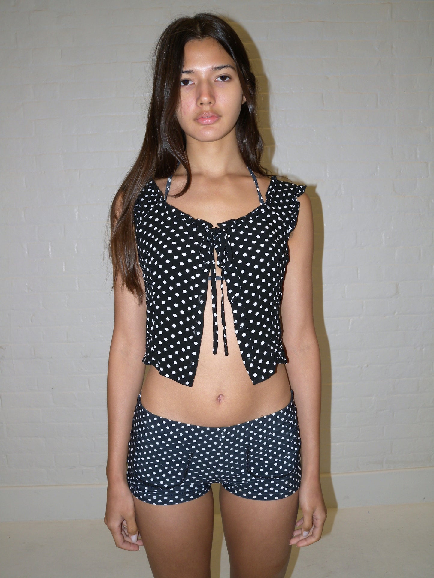 The Spotty Corset - Black