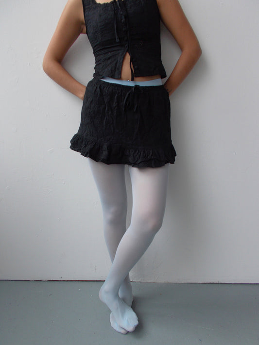 The Delilah Mini Skirt - Black