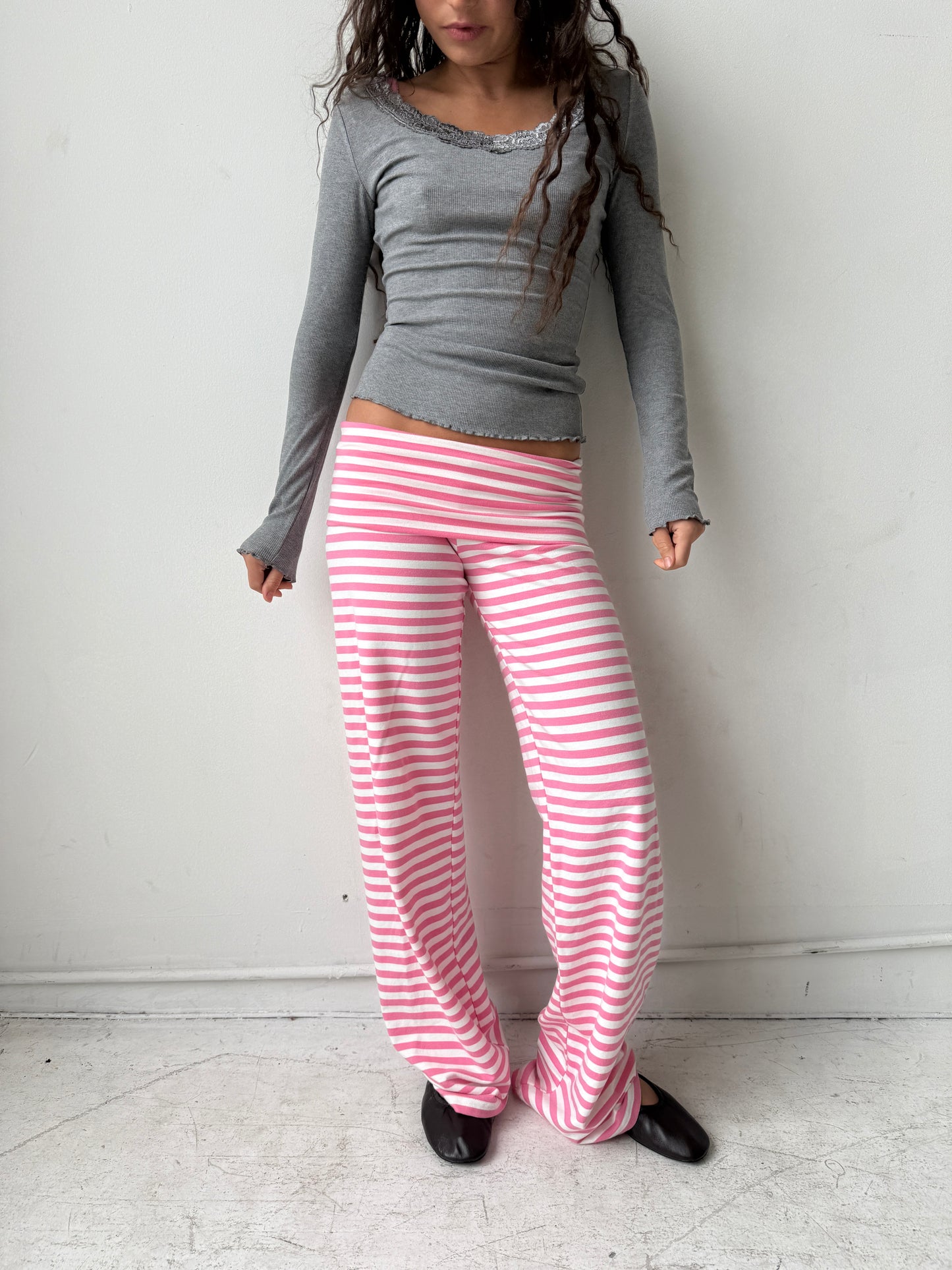 The Uma Long Sleeve Top - Grey