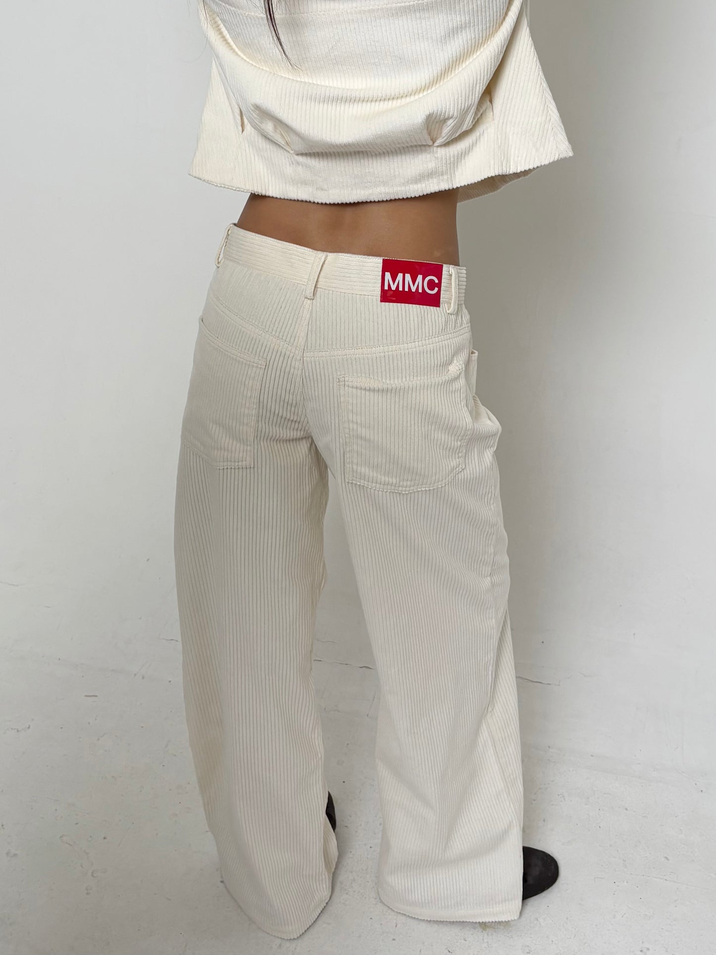 The Harlow Trousers - Cream