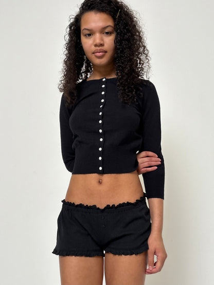 The Ottilia Cardi - Black