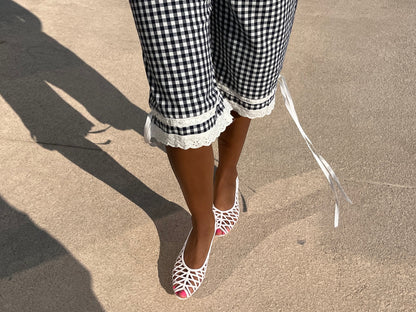 The Nancy Bloomers - Navy Gingham