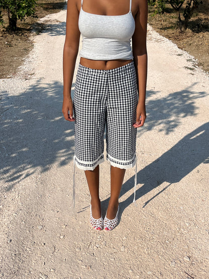 The Nancy Bloomers - Navy Gingham
