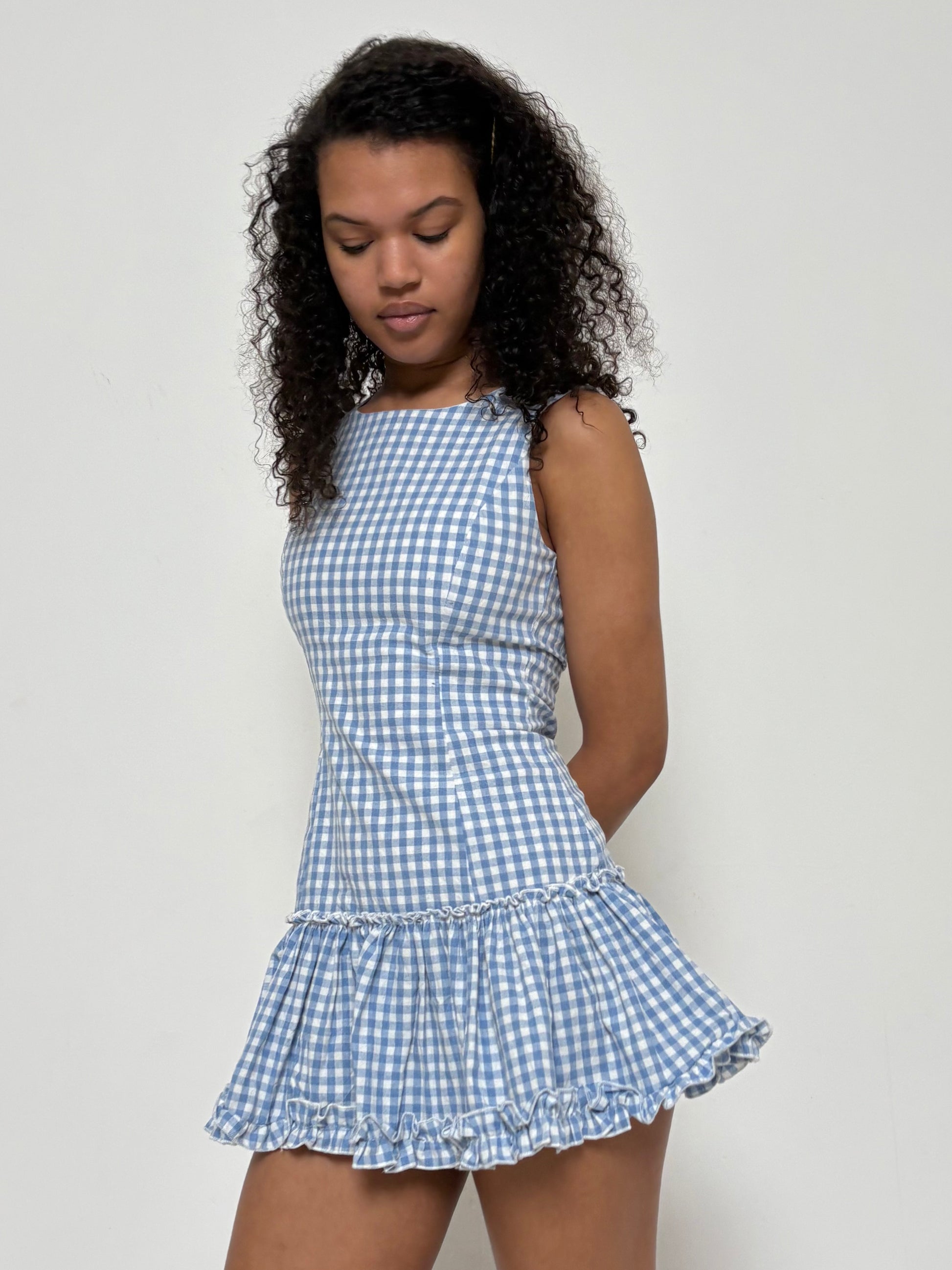 The Bluebell Dress - Baby Blue – Many Many Clothes