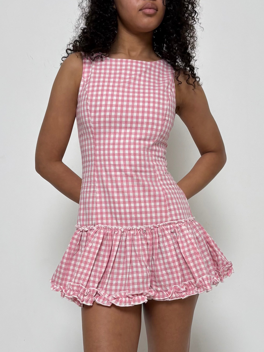 The Bluebell Dress - Baby Pink