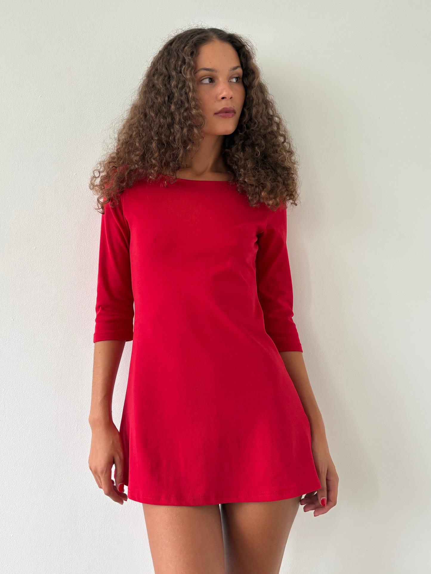 The Ottoline Dress - Red