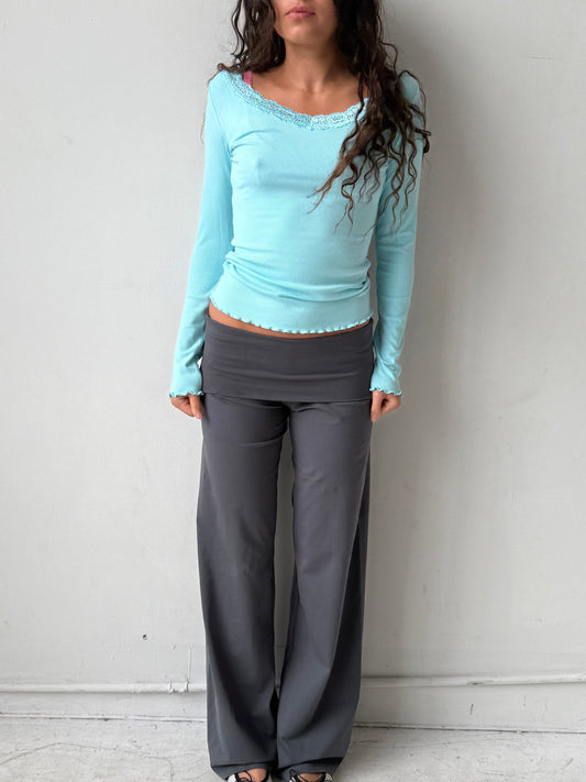 The Uma Trousers - Charcoal