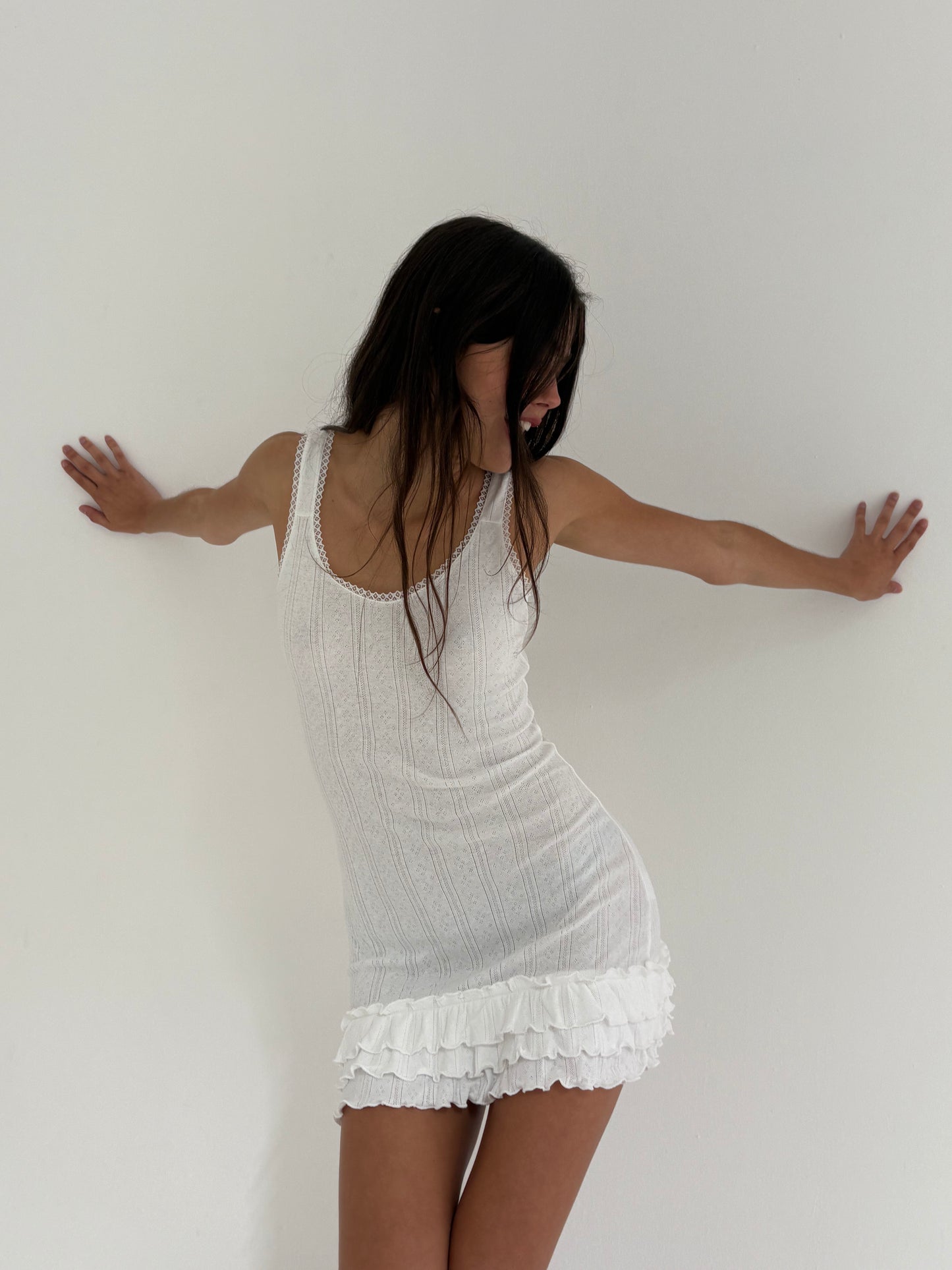 The Celine Dress - White