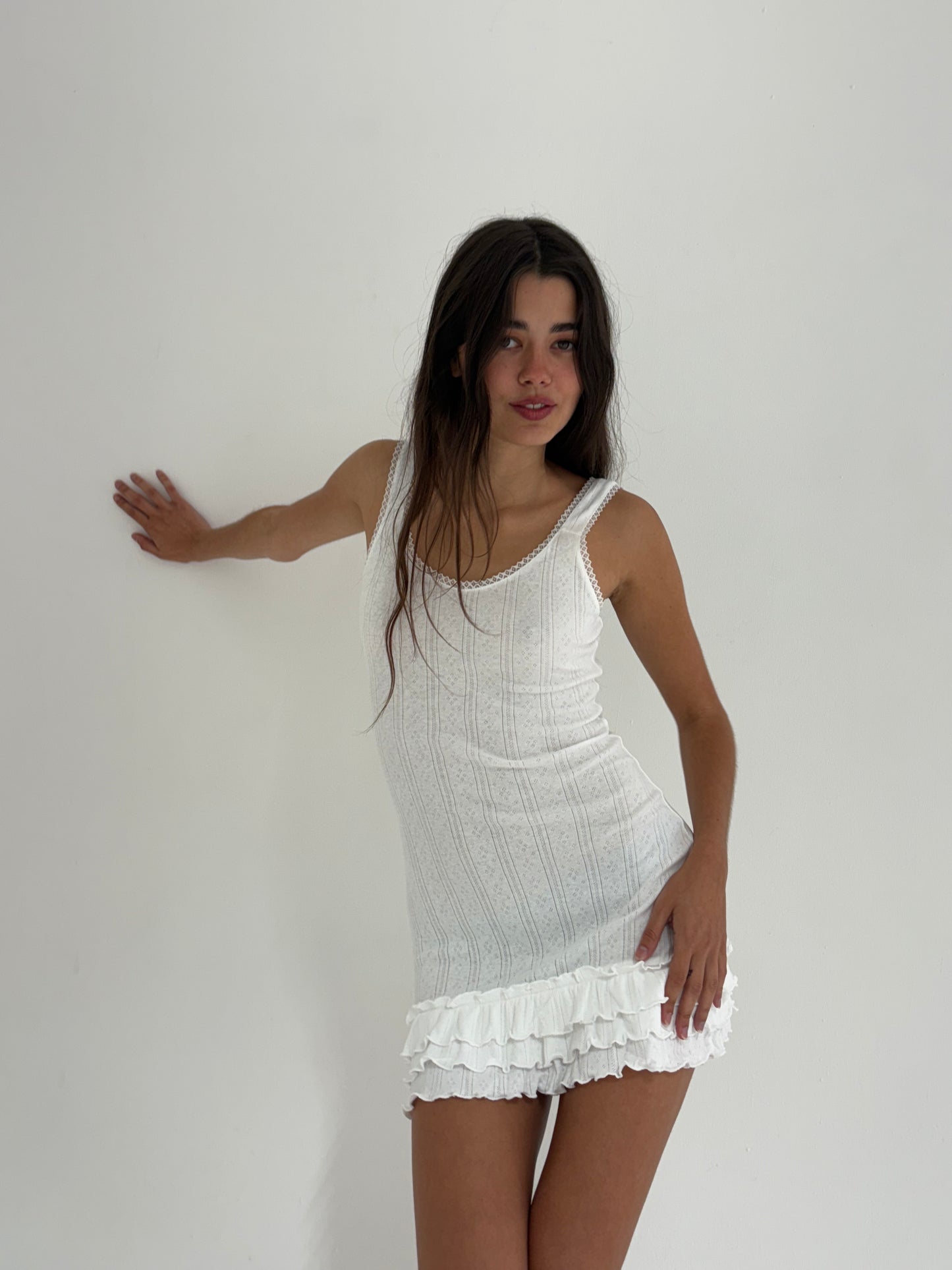 The Celine Dress - White