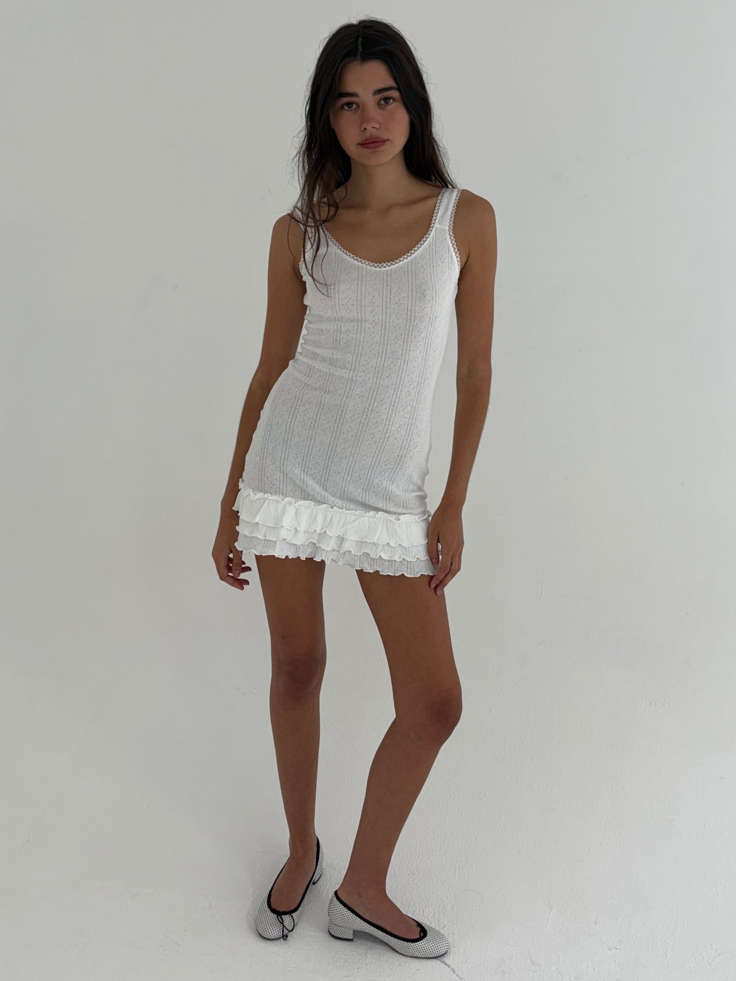 The Celine Dress - White