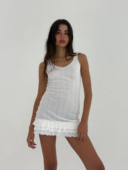 The Celine Dress - White