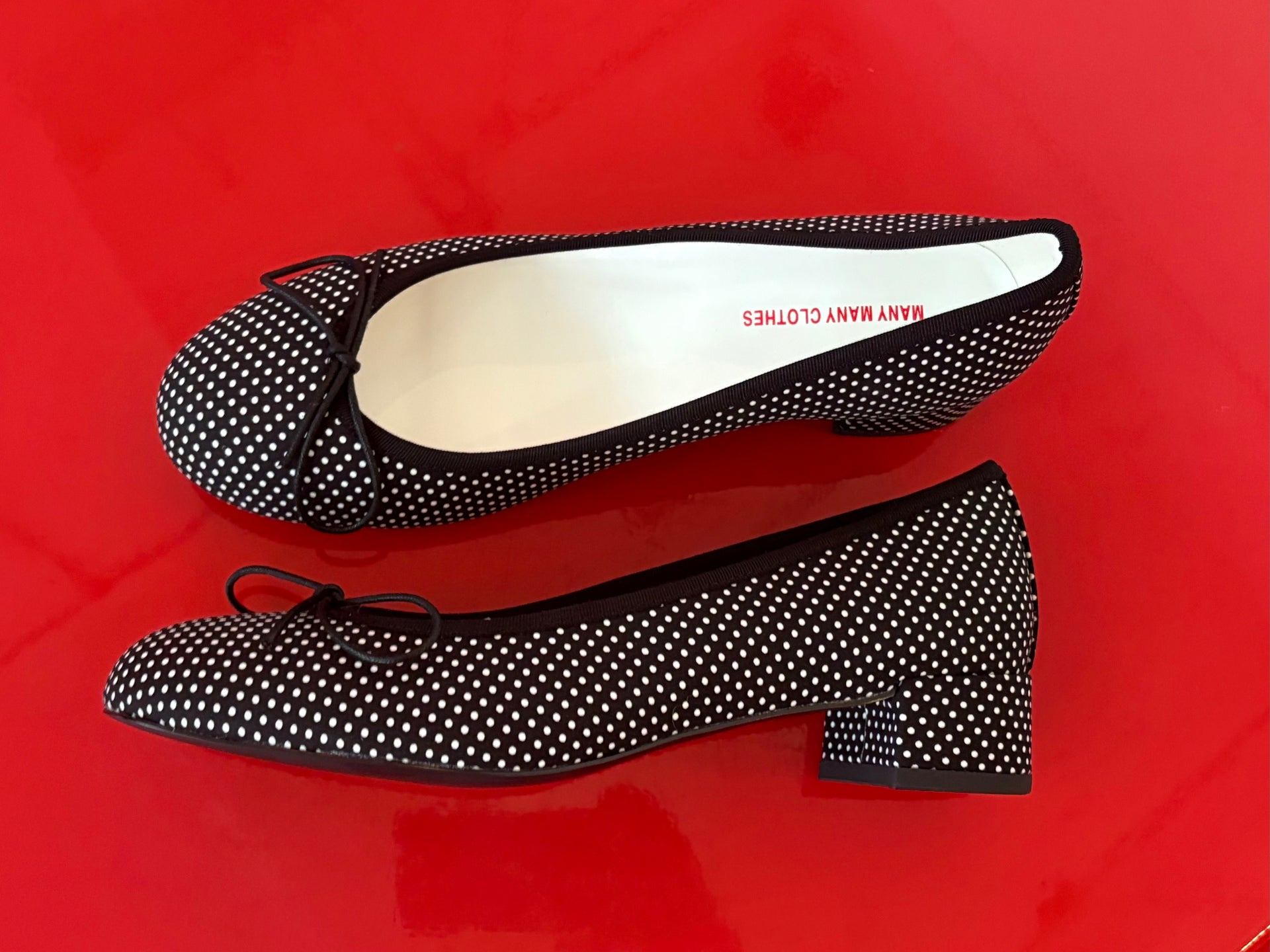 The Lola Ballerinas Black Polka – Many Many Clothes