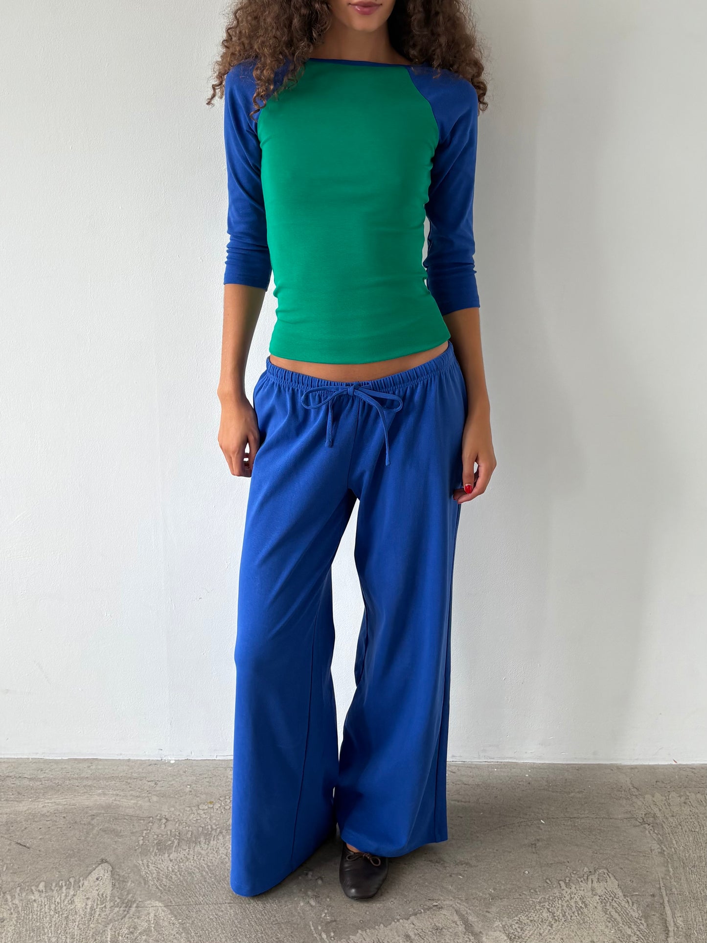 The Camille Trousers - Electric Blue