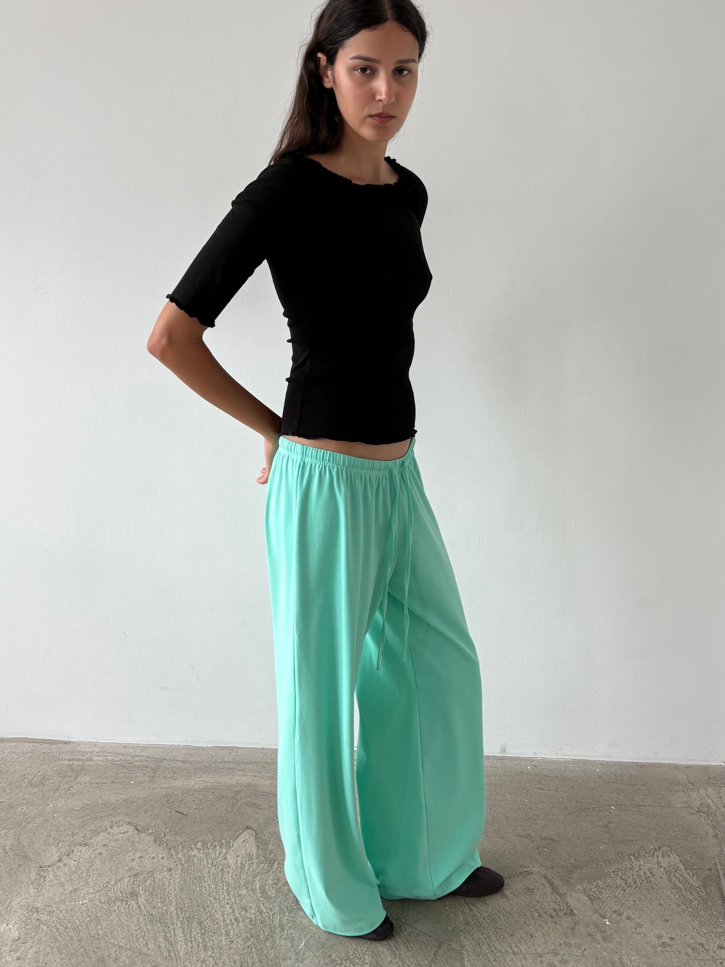 The Camille Trousers - Green