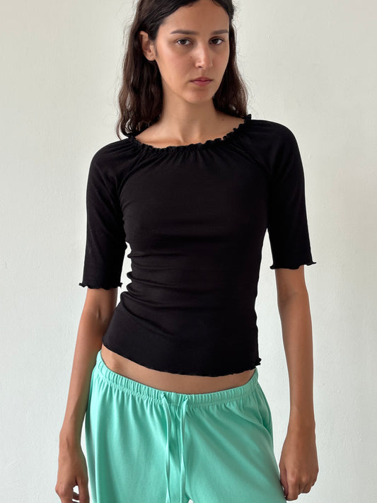 The Mila Top - Black