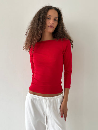 The Camille Top - Red