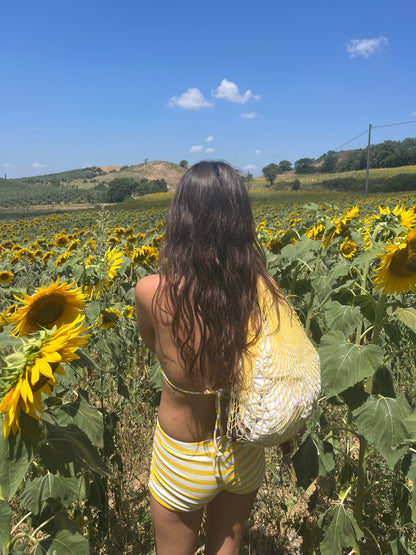 The Tropicana Shorts -Yellow