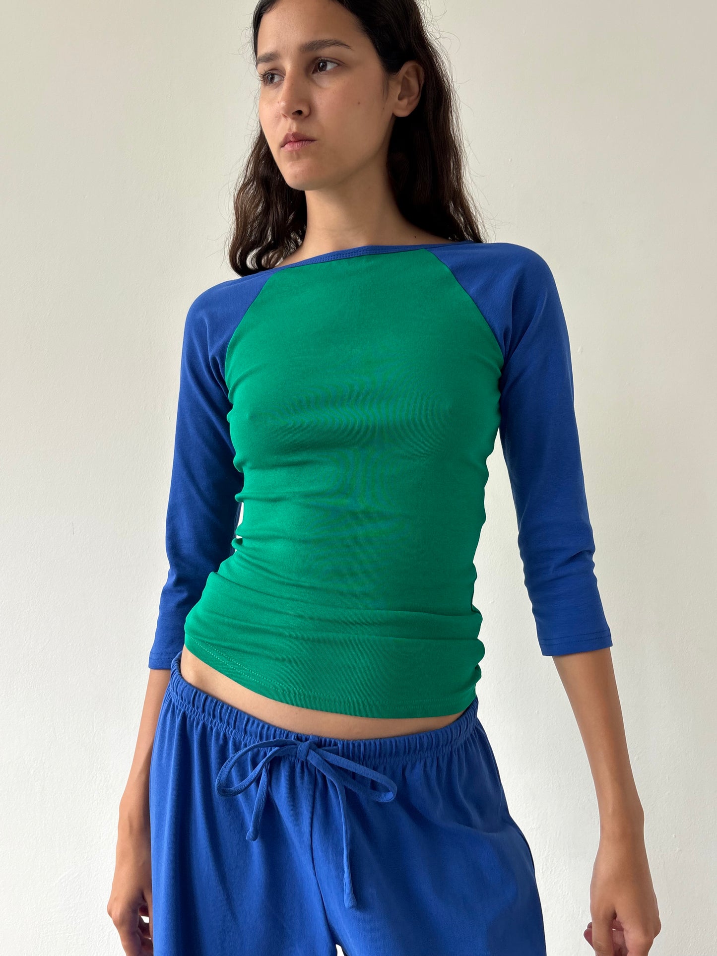 The Sadie Long Sleeve - Electric Blue