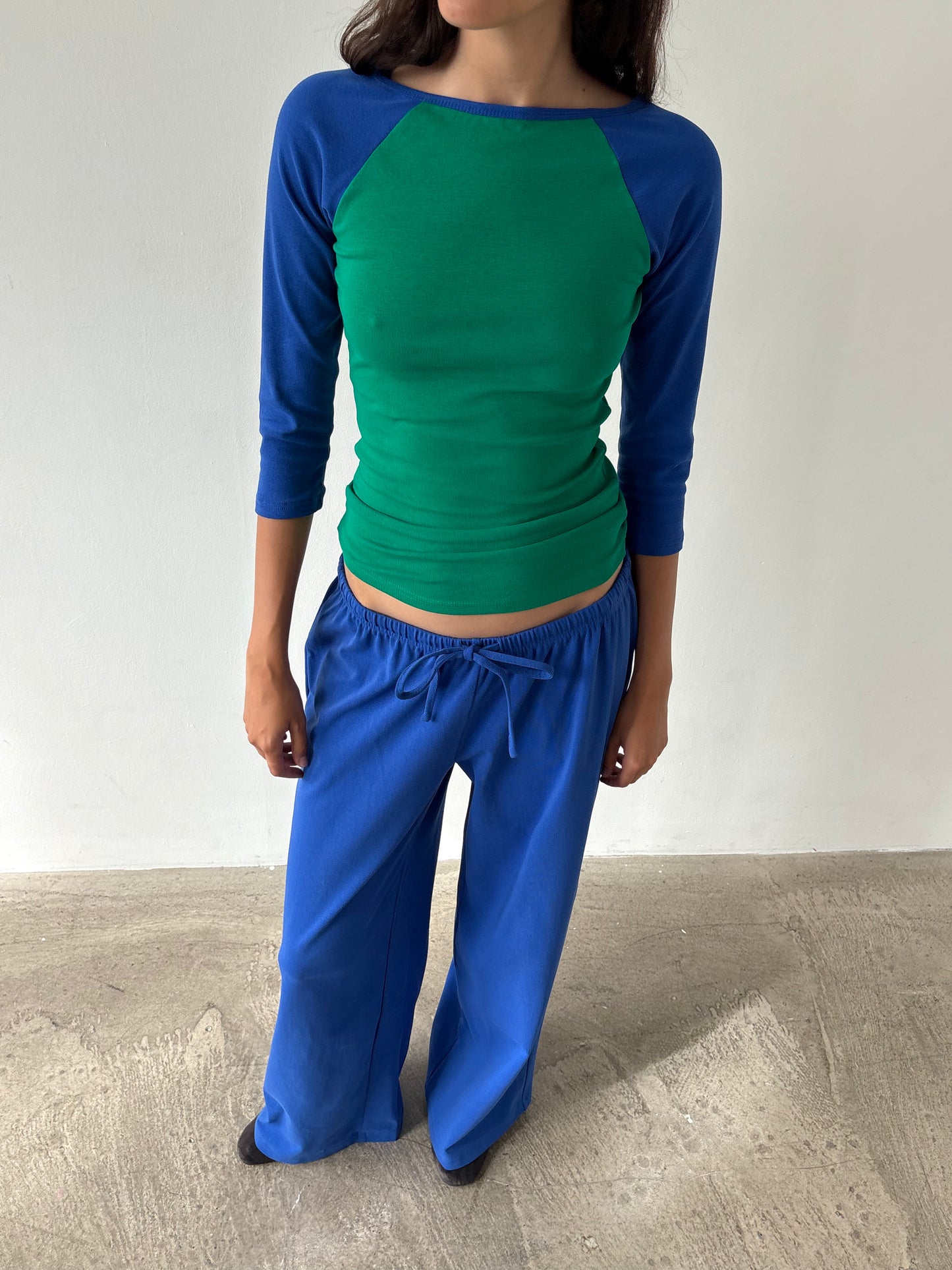 The Sadie Long Sleeve - Electric Blue