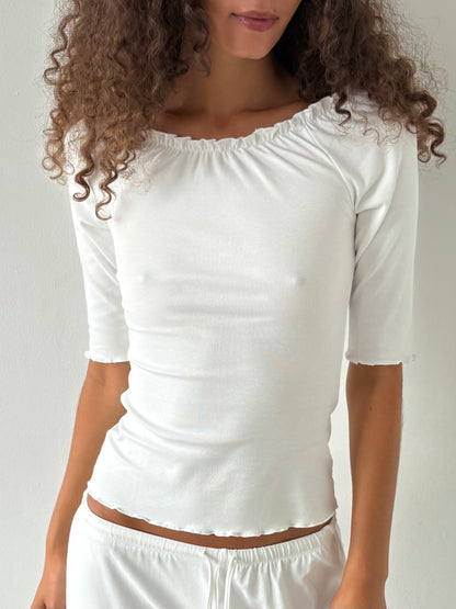 The Mila Top - White