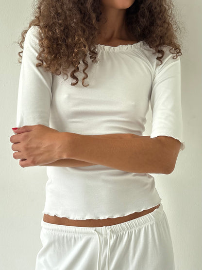 The Mila Top - White