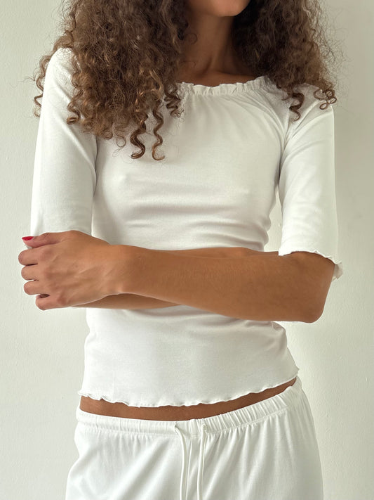 The Mila Top - White